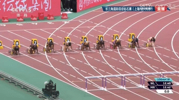 吴艳妮最新赛事，13秒16创赛季最佳，硬刚世界顶尖名将不怯场！